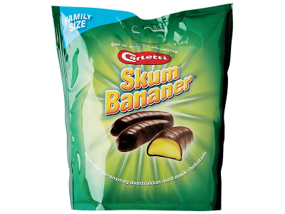 Carletti Skumbananer 60 g.