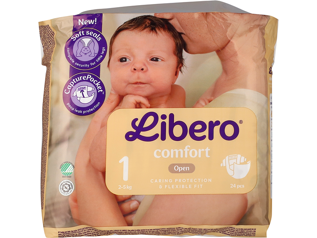 LIBERO NEWBORN STR.1 2-5KG 24 ST