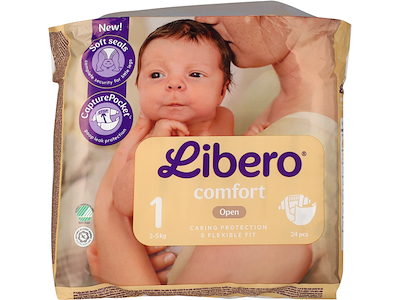 LIBERO NEWBORN STR.1 2-5KG 24 ST