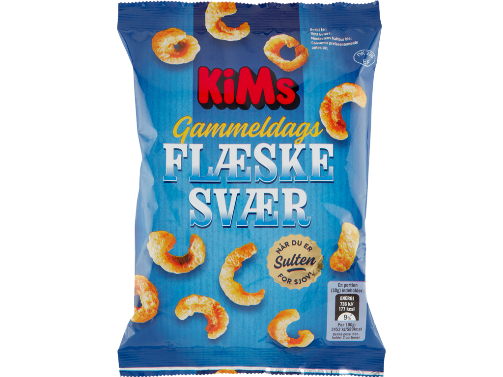 Kims Gammeld.flæskesvær 60gr