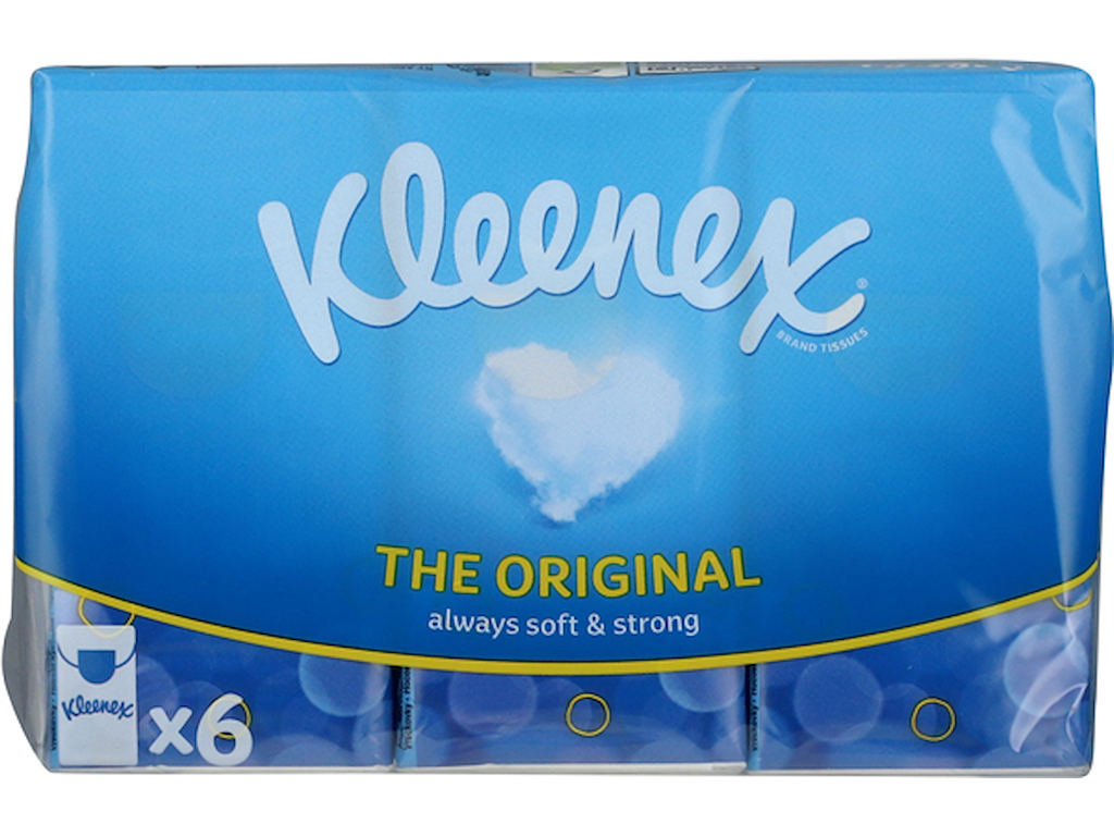 Kleenex original lommepak 6stk.