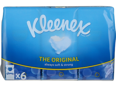 Kleenex original lommepak 6stk.