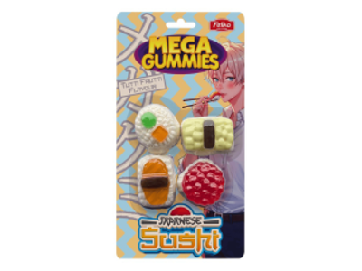 Mega Gummies - Japanese Sushi 12x120g