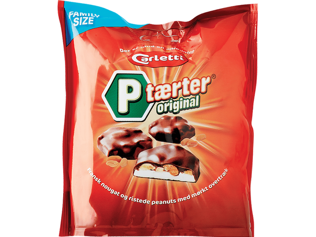 Carletti P-Tærter original 60 g.