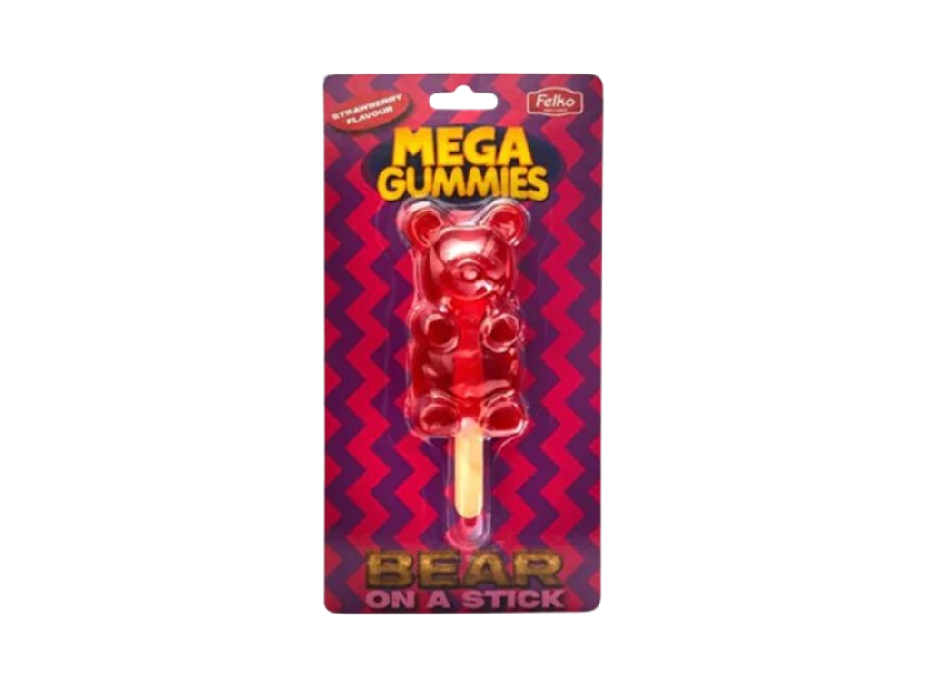 Mega Gummies - Bear on-a-stick 11x120g