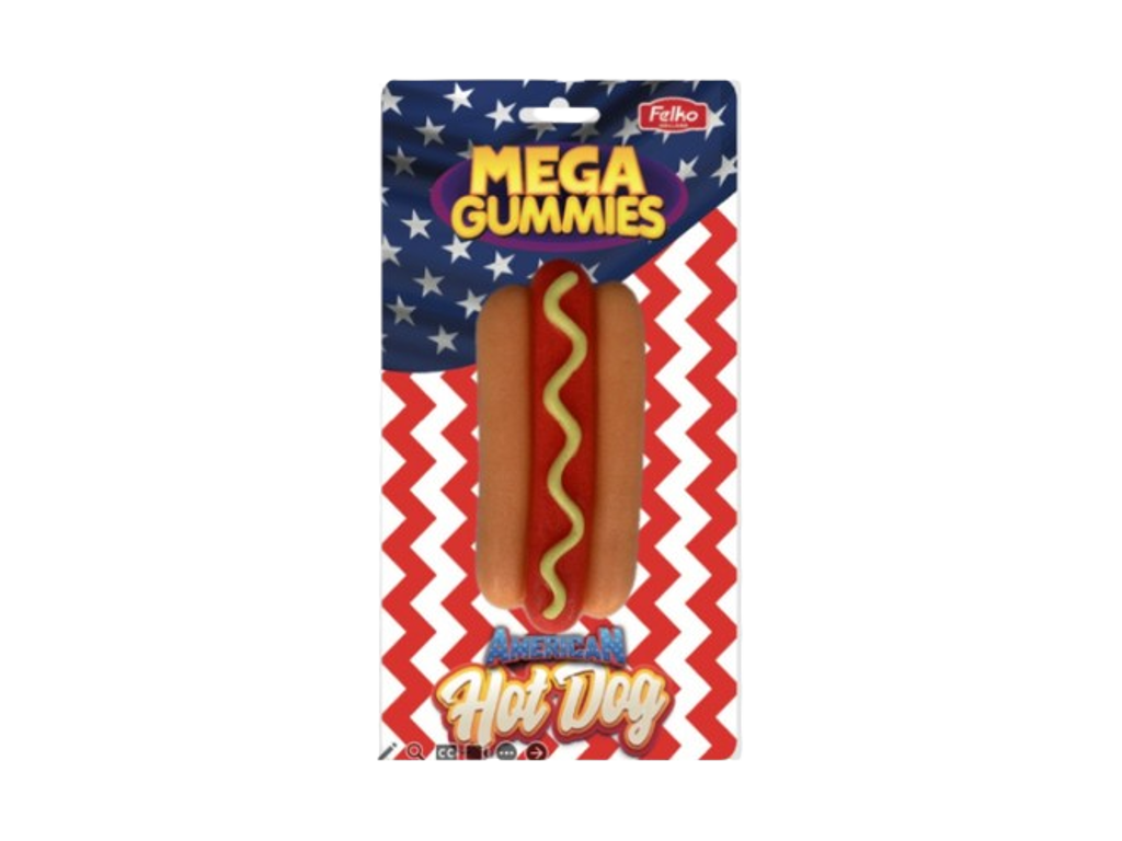 Mega Gummies - American Hotdog 13x120g