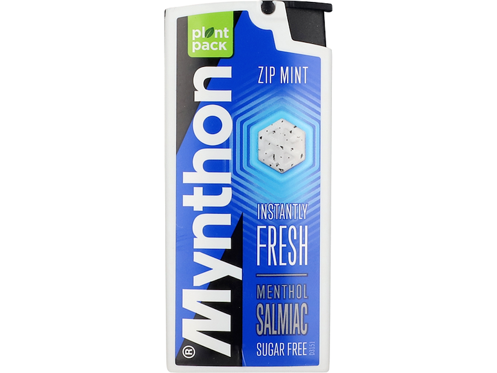 Mynthon Zip Mint Salmiakki 18x30g.