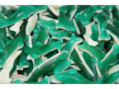 Blå Hajer M/Skum 2 kg. L/V