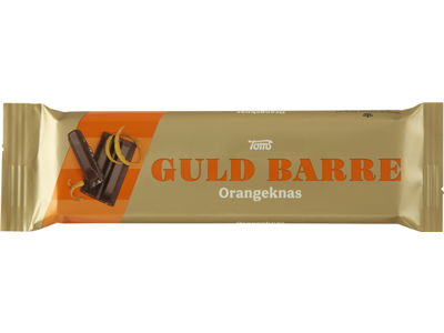 Guldbarre Orange/knas 45 Gr