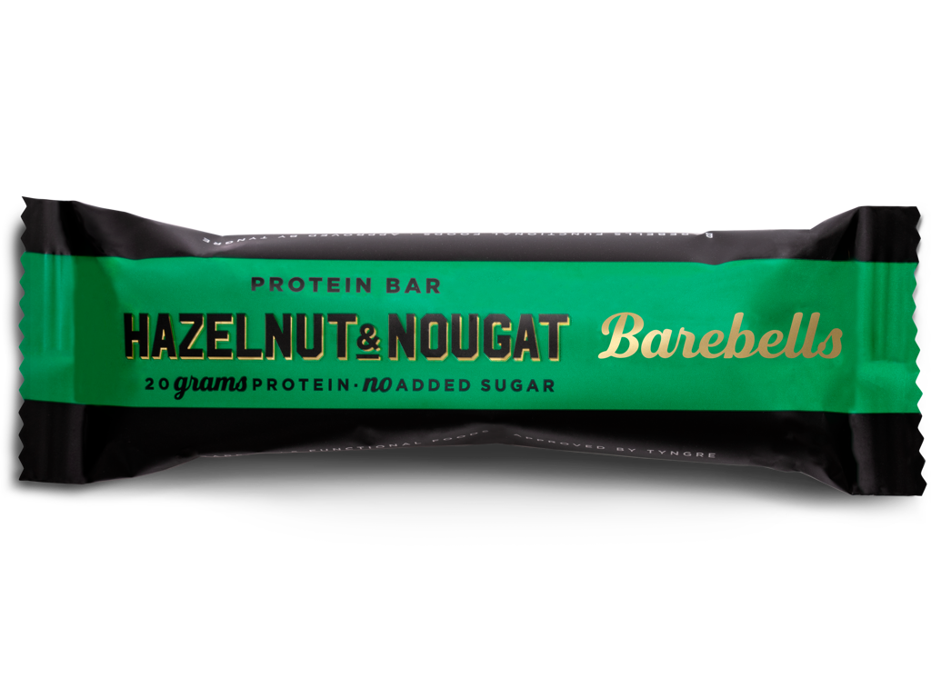 Barebells bar has/nougat