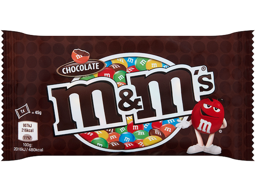M&M's Chokolade 45 Gr.