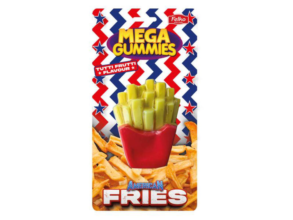 Mega Gummies - American Fries 11x120g