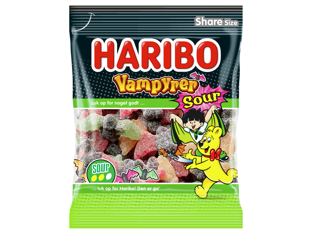 Vampyrer sour 120 gr