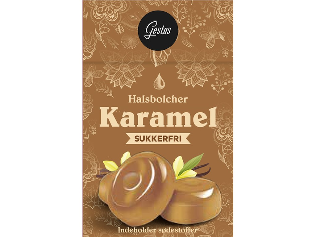 Gestus karamel bolcher sf 50 g.